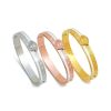 2023 new retro beauty head Medusa back pattern light luxury feeling bracelet titanium steel gold color does not fade hand jewelry jewelry