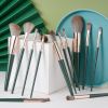14Pcs Makeup Brushes Set Large Fluffy Soft Eye Shadow Foundation Brush Women Cosmetic Powder Blush Blending Beauty Make Up Tools