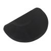 3‚Ä≤x 4.5‚Ä≤x 1/2" Beauty Salon Semicircle Anti-fatigue Salon Mat (Round Outside And Round Inside) Black