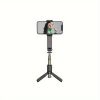 Handheld Stabilizer Bluetooth Selfie Stick Beauty Fill-in Light Anti-Shake VLOG Single-Axis Mini Stabilizer
