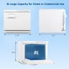 Hot Towel Warmer for Facials Massage, Esthetician Towel Heating Cabinet White, Aluminum Chamber, Salon Beauty Spa Barbershop Equipment