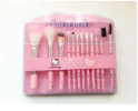 Cartoon Kawaii Hellokitty Makeup Brush Set 12 Cute Shadow Brush Powder Blusher Brush Beauty Tool Girl Gift