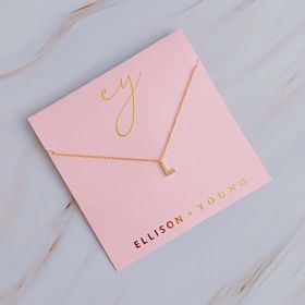 Understated Beauty Initial Necklace (Initial: L)